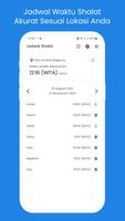 Jadwal Waktu Sholat dan Adzan capture d'écran 1