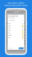 Jadwal Waktu Sholat dan Adzan capture d'écran 2