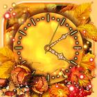 Autumn Clock HD icône