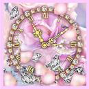 Diamonds Love Clock APK