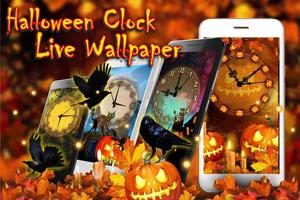 Halloween Clock Affiche
