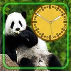 Panda Bamboo Clock आइकन