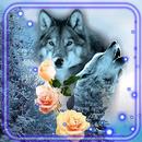Rose and Wolf Live Wallpaper APK