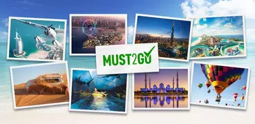 MUST2GO tourist entertainments booking app