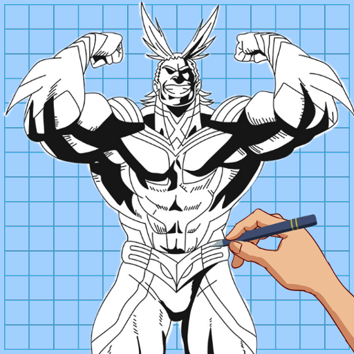 how to draw My hero academia