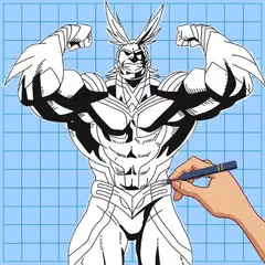 how to draw My hero academia APK download
