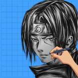 How to Draw Itachi Uchiha