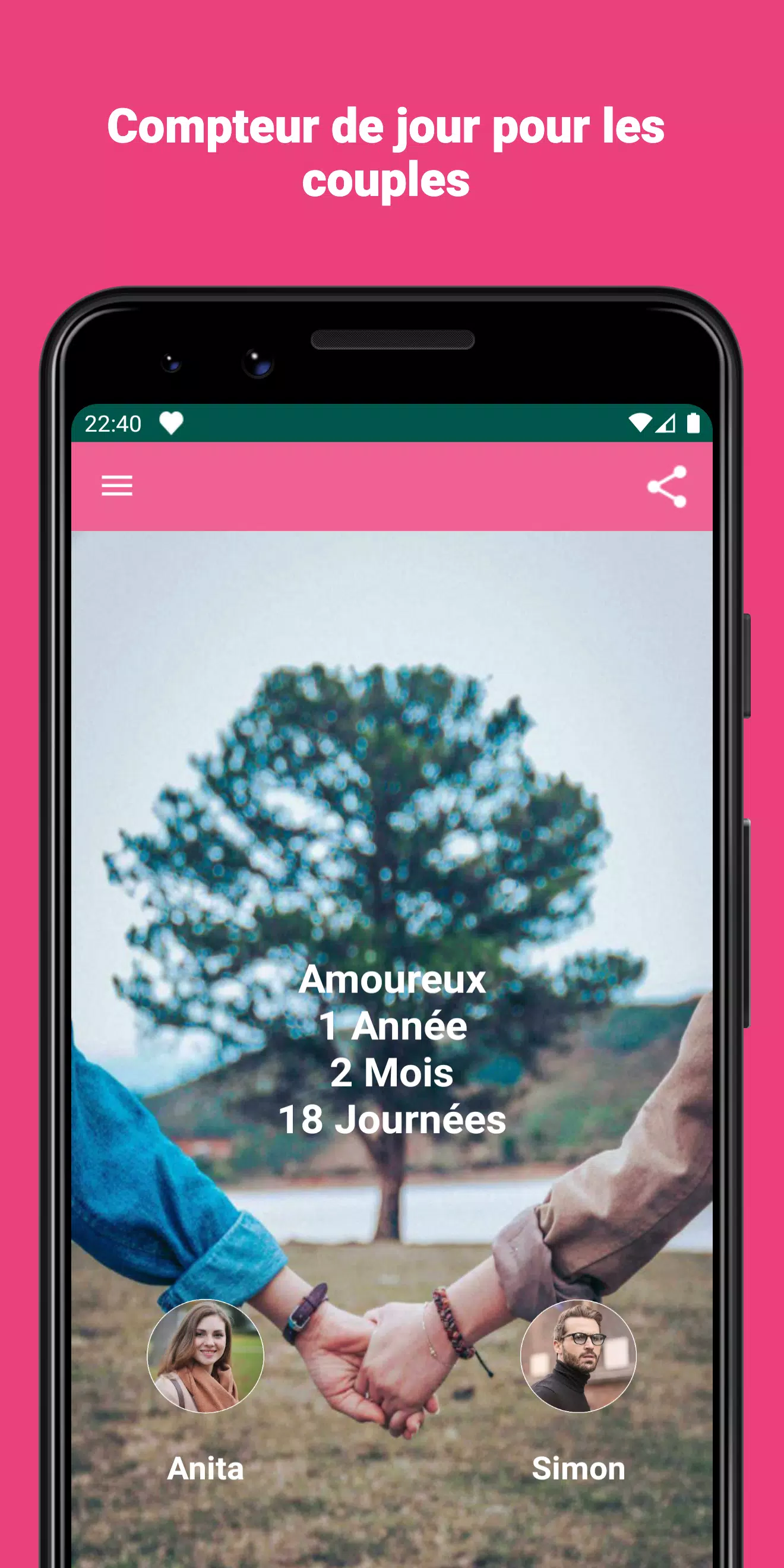 Compteur De Jours D Amour Pour Android Telechargez L Apk Compteur De Jours D Amour Pour Android Telechargez L Apk