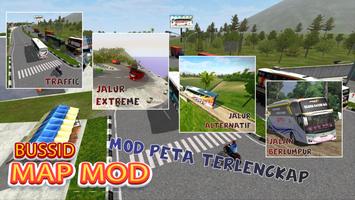 Map Mod Peta BUSSID पोस्टर