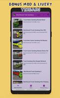 Mod Bussid Truk Gandeng Hino imagem de tela 3