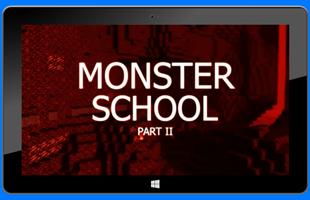 Monster School Granny Baldi Affiche