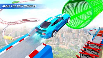 GT Car Stunts Driving Car Game скриншот 1