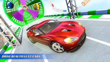 GT Car Stunts Driving Car Game скриншот 2