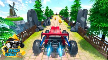 Beach Buggy Racing Games: Mega Ramp Mountain Climb Affiche