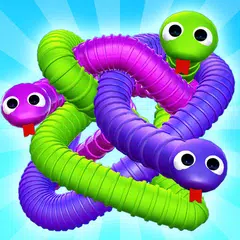 Tangled Snakes Puzzle Game アプリダウンロード