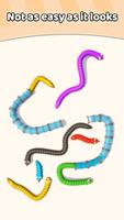 Tangled Snakes Puzzle Game اسکرین شاٹ 2