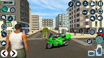 Moto Bike Racing Cartaz