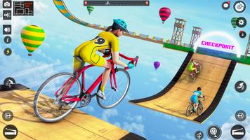 BMX Cycle Stunt Game 截图 1