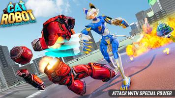 Cat Robot Transform Affiche