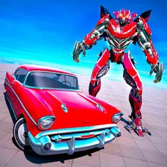 Classic Car Robot Transforming Games: Robot War APK download