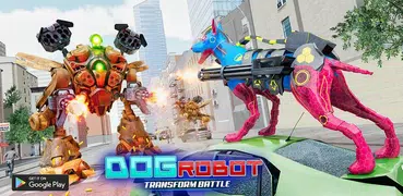 Dog Robot Transform: Real Dog Robot War