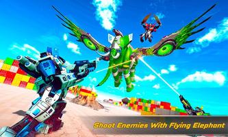 Flying Elephant Robot پوسٹر