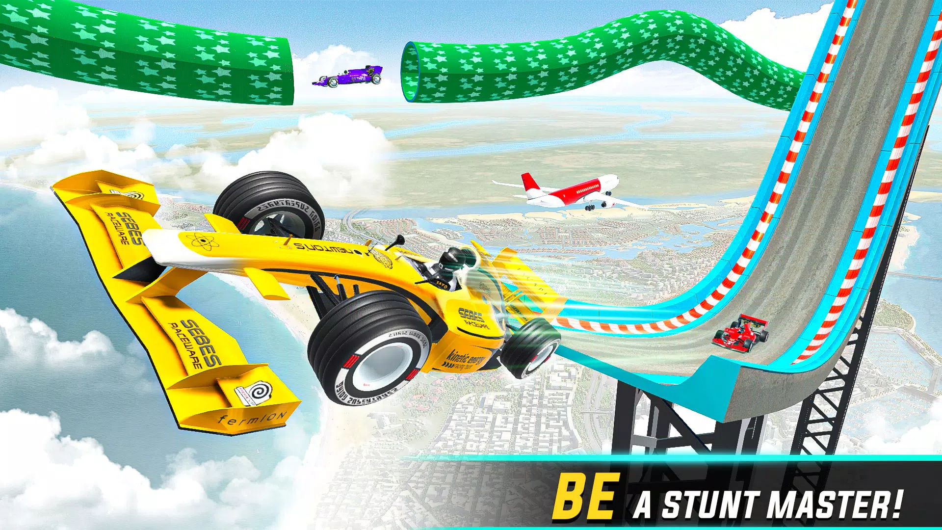 Formula Ramp Car Stunts 3D Game  Android GamePlay FHD - Free Games Download  - Cars Games Download 