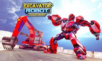 Мульти экскаватор Робот Transform: Robot Wars скриншот 2