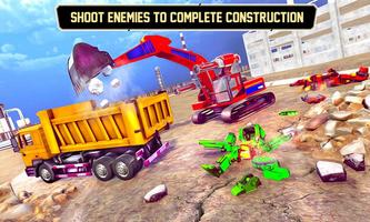 Мульти экскаватор Робот Transform: Robot Wars скриншот 3