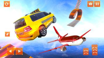 出租車 吉普車 汽車 特技 遊戲 3D： 斜坡 汽車 特技 海報