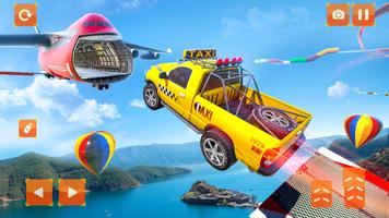 Taxi Car Stunts 2 Games 3D: Ramp Car Stunts syot layar 2