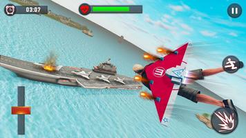 Flying Jetpack - Crime City Hero Simulator تصوير الشاشة 3