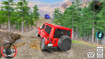 Offroad Jeep Driving Simulator Affiche