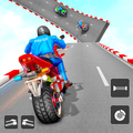 Police Bike Stunt Games: Mega Ramp Stunts Game