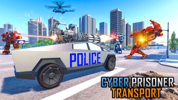 Robot Prisoner Transport: Criminal Transport Games скриншот 3