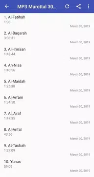 Screenshot 6 for Murottal H. Muammar ZA 30 Juz