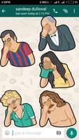 Facepalm Stickers for Whatsapp WAStickerApps 海報