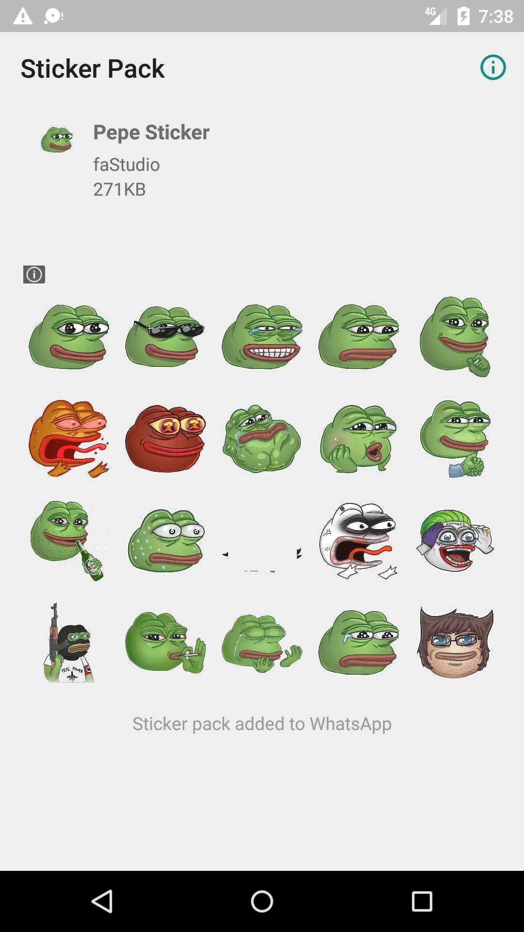 Pepe Stickers for Whatsapp WAStickerApps for Android - APK Download