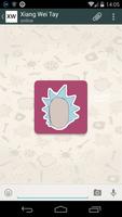 Rick's Stickers for Whatsapp WAStickerApps 海報