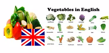 Vegetables in English Language