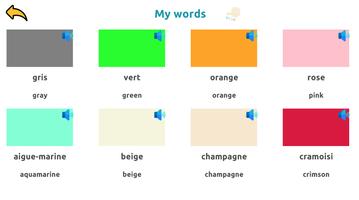 Learn Colors in French Screenshot 3