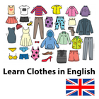 Learn Clothes in English Zeichen