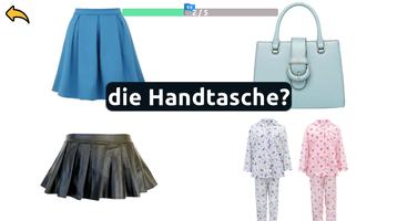 برنامه‌نما Learn Clothes in German عکس از صفحه