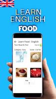 Learn Food in English Affiche