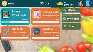Learn Fruits Vegetables in Fre screenshot 2