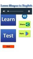 Learn Shapes in English پوسٹر