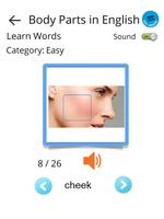 Learn Body Parts in English পোস্টার