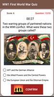 WW1 First World War Quiz imagem de tela 3