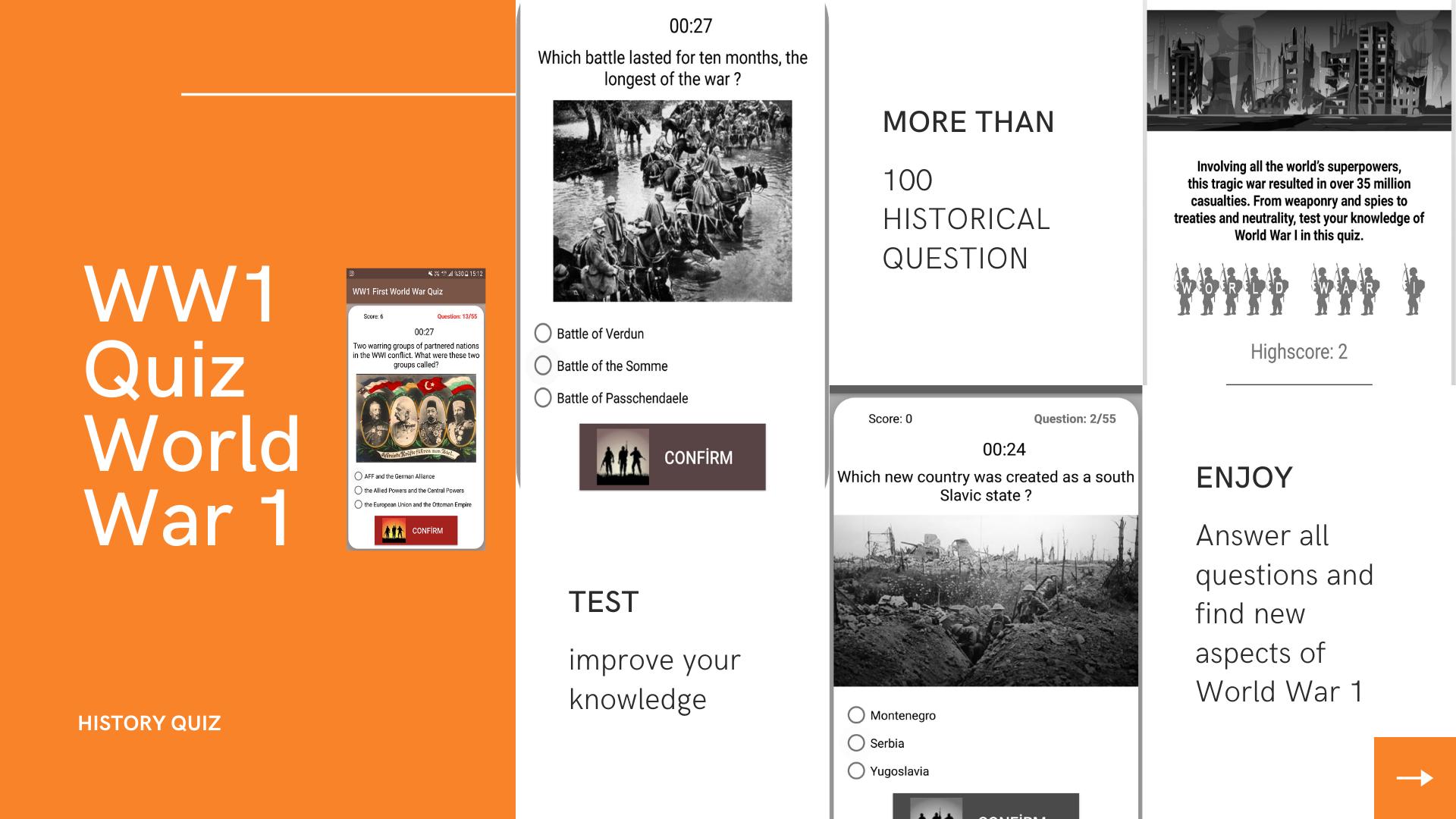 Ww1 First World War Quiz For Android Apk Download