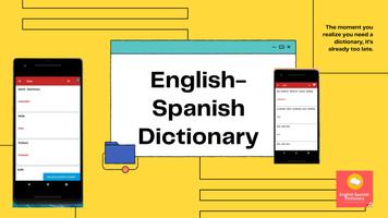English Spanish Dictionary - Fast and Easy Affiche